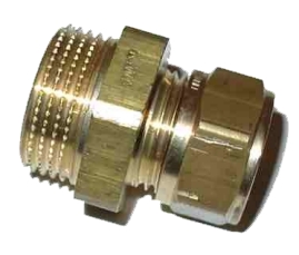Puserrusliitin suora 15 x 3/4" UK.